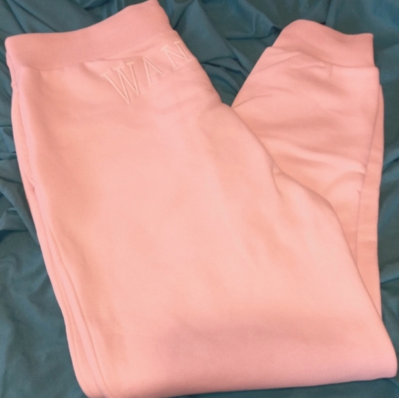 Wanakome Pants - Wanakome Baby pink track pants